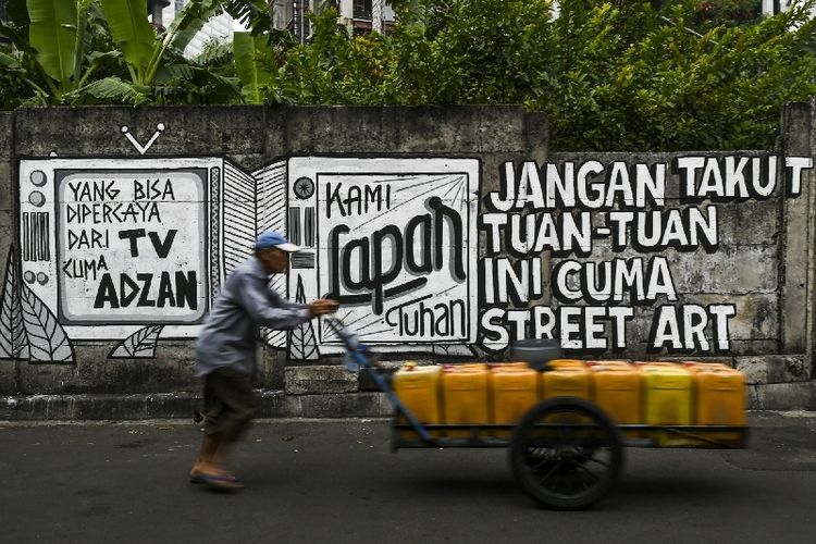 Pemerintah Tak Perlu Paranoid, Mural Itu Karya Seni